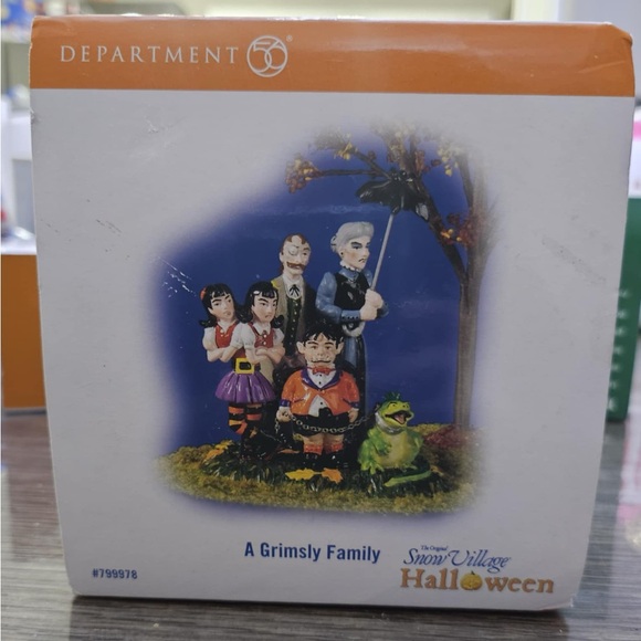 SOLD - Department 56 A Grimsly Family - Picture 2 of 8